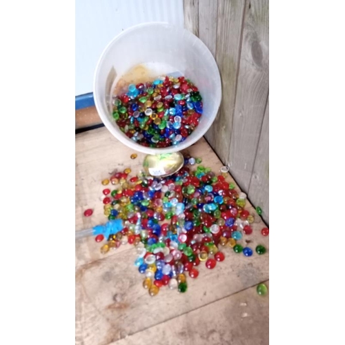 305 - A Bucket Of Colourful Stones