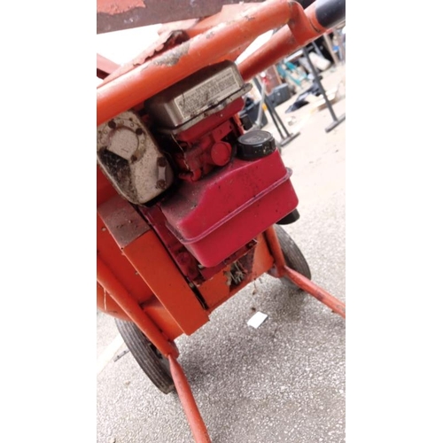 348 - A petrol cement mixer 3HP Belle