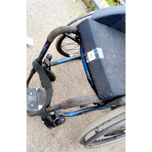 351 - A Modern Light Weight Wheelchair