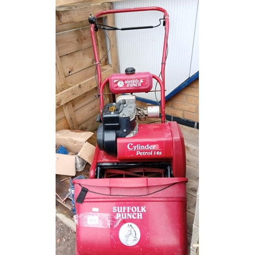 313 - A Fantastic ''Suffolk Punch'' Petrol Cylinder Mower