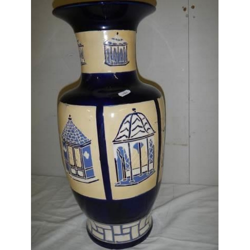 378 - A large modern Chinese vase,.