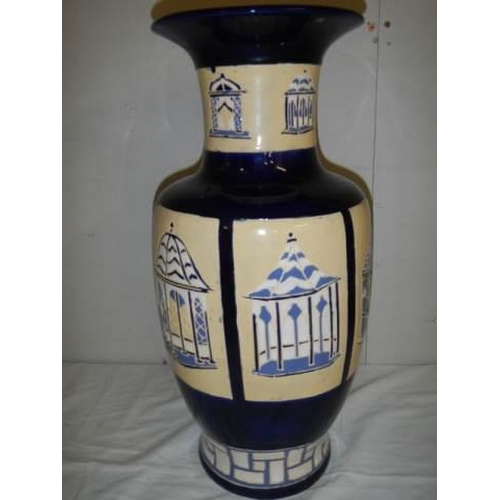 378 - A large modern Chinese vase,.