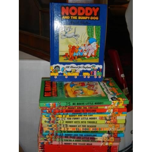 17 - A quantity of Noddy books etc.,