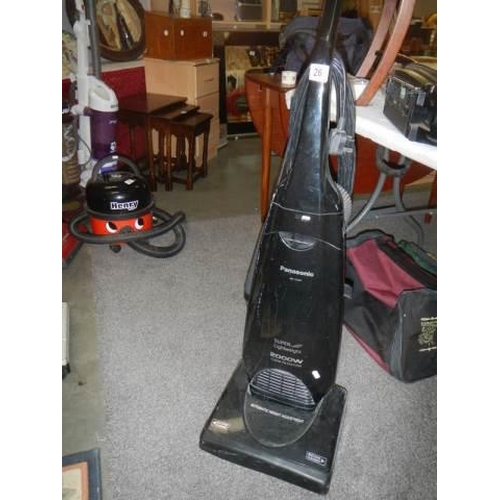 26 - A Panasonic vacuum cleaner in working order, COLLECT ONLY.