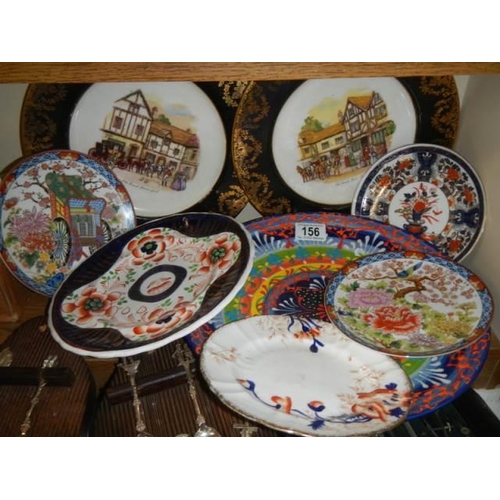 156 - A mixed lot of collector's plates etc.,