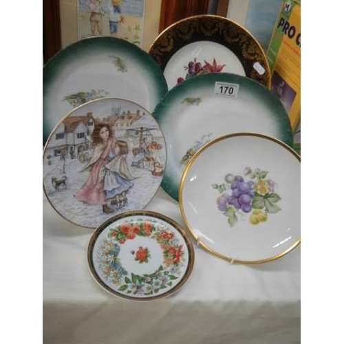 170 - A quantity of collector's plates etc.,