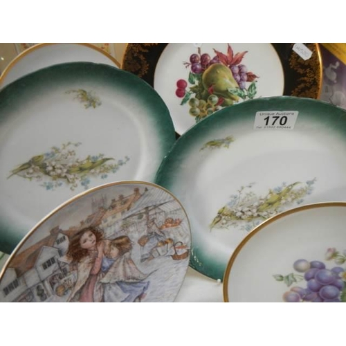 170 - A quantity of collector's plates etc.,