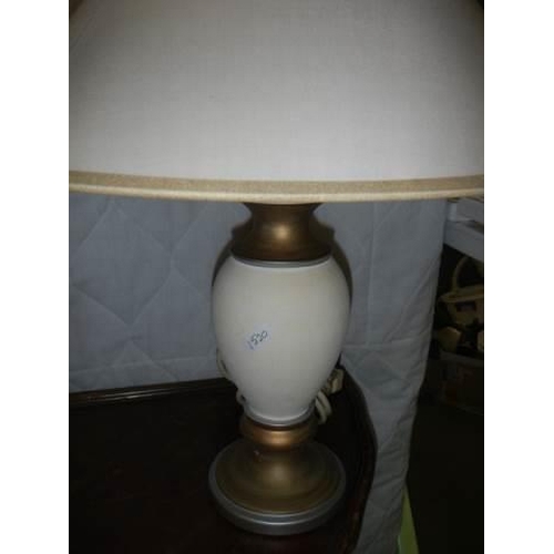 177 - A pair of table lamps and two others.