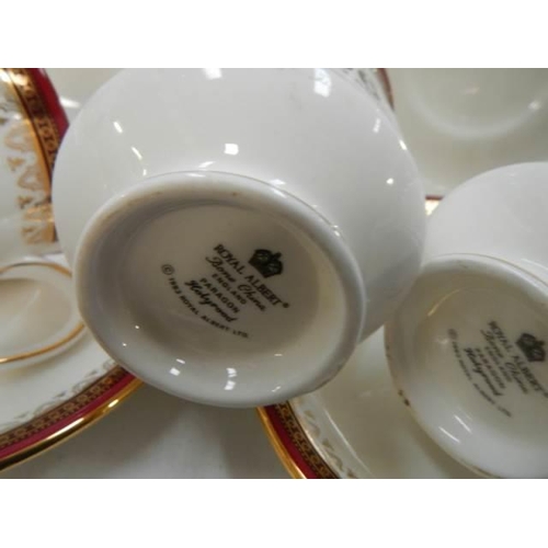 196 - A Royal Albert Paragon tea set, COLLECT ONLY.