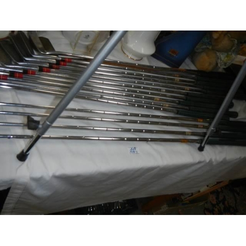 201 - A quantity of golf clubs, COLLECT ONLY.