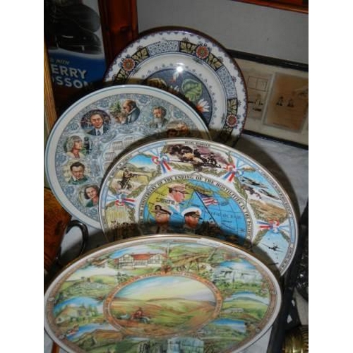 250 - Five collector's plates.