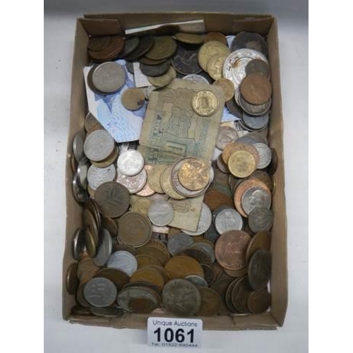 1061 - A good lot of old coins including some interesting examples.