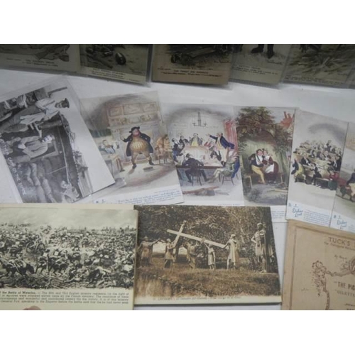 1065 - A mixed lot of postcards including war related.