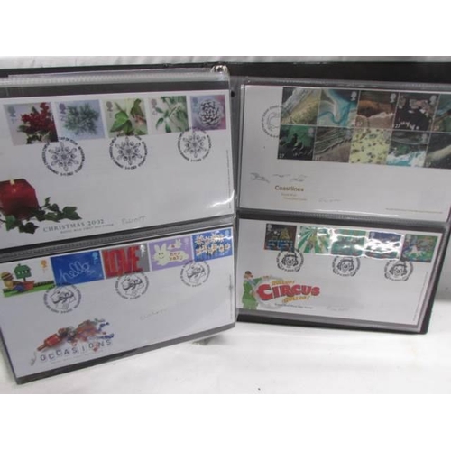 1196 - Two albums of first day covers.