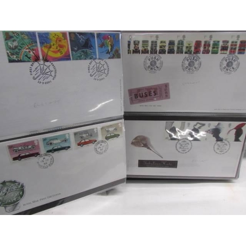 1196 - Two albums of first day covers.