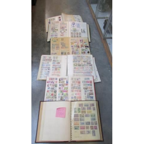 1199A - A quantity of stamps in albums and loose.