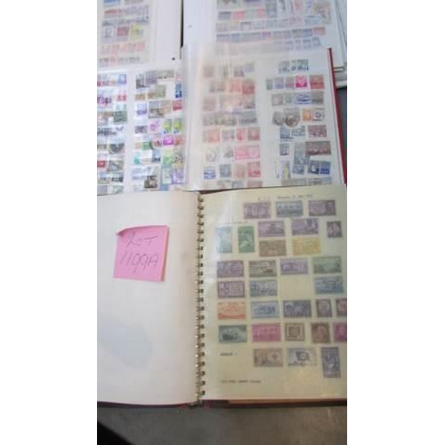 1199A - A quantity of stamps in albums and loose.