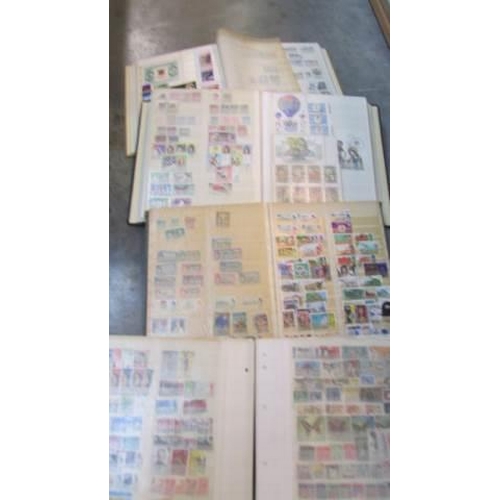 1199A - A quantity of stamps in albums and loose.