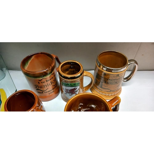 28 - A quantity of assorted tankards