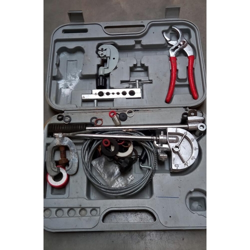 132 - A Black and Decker jigsaw, spare blades, grinder, Bosch planer etc COLLECT ONLY