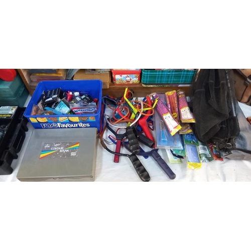 165 - A large lot of fishing tackle including chairs COLLECT ONLY