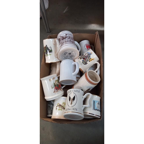 264 - A quantity of assorted tankards and mugs COLLECT ONLY