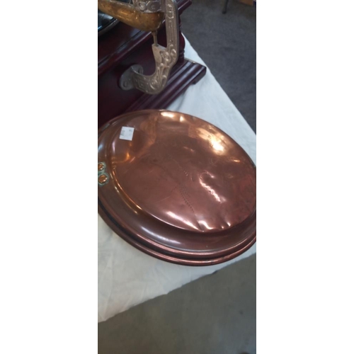 314 - 2 copper warming pans, COLLECT ONLY