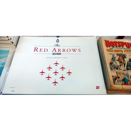 319 - A collection of 15 unused boxed Red Arrows calendars, including; 2 x 2011, 2 x 2010, 2000, 2005, 200... 