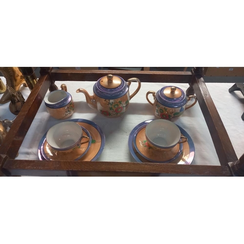 352 - A 17 piece Japanese Klimax tea set