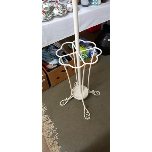 1255 - A wrought metal hat stand, COLLECT ONLY.