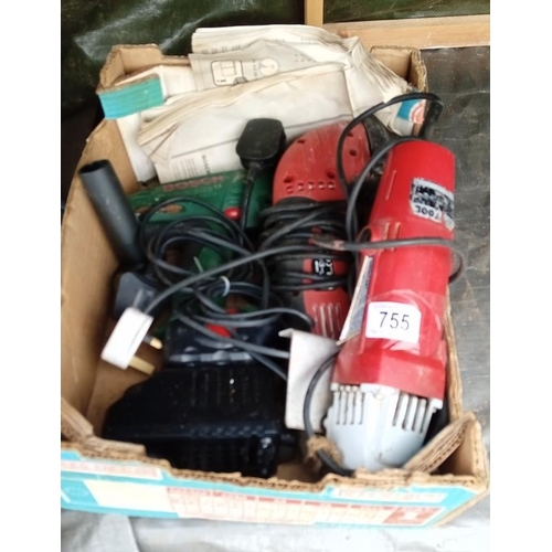 755 - A box of quality power tools COLLECT ONLY