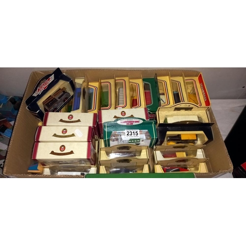 2315 - A box of Oxford diecast & Lledo boxed models