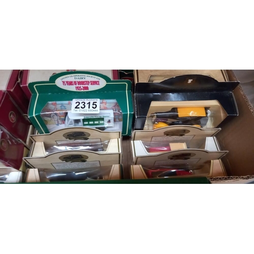 2315 - A box of Oxford diecast & Lledo boxed models