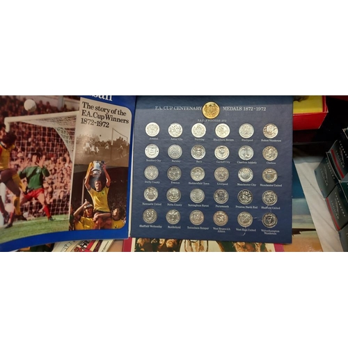 2320 - An Airlines of the world, the great British Regiments & FA Cup centenary 1872 - 1972 presentation se... 