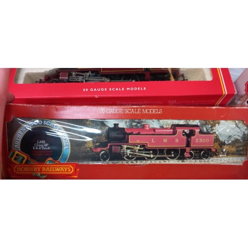 2331 - 5 boxed Hornby railways '00' gauge locomotive including R.852, R.077 & R.072