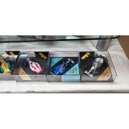 2397 - A good selection of mainly onyx diecast Formula 1 cars