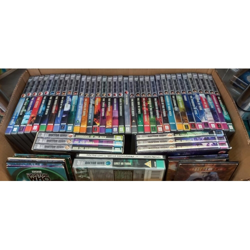 2427 - A good lot of classic Doctor Who DVD's etc