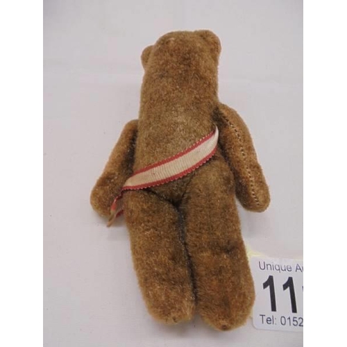 1117 - A mid 20th century Berlin teddy bear, 12 cm tall.