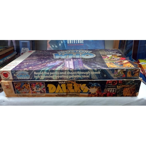 2436 - 3 Doctor Who board games including war of the Daleks