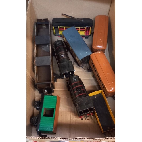 2449 - 2 Hornby '00' gauge trains & A quantity of coaches etc