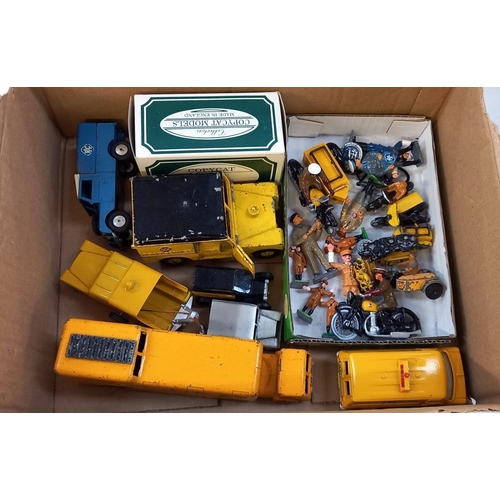 2455 - A quantity of unboxed AA diecast vehicles including Budgie & Dinky etc