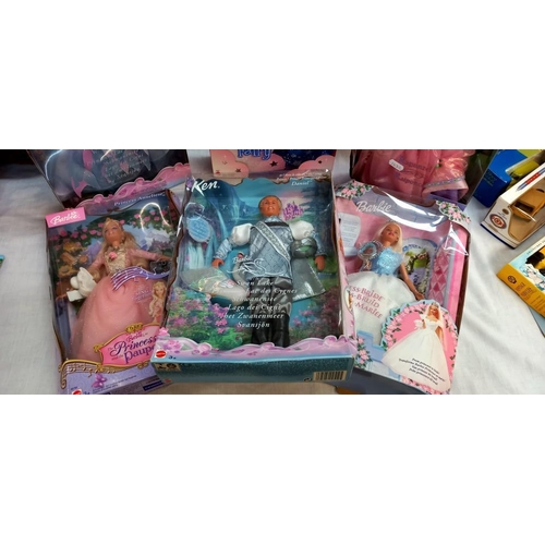 2469 - 8 Boxed Barbie dolls (1 of which is Ken)