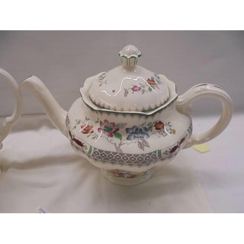 1179 - A Spode teapot and a Spode coffee pot.