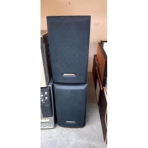 23 - A Goodmans DAB mini system & A Matsui mini system with speakers COLLECT ONLY