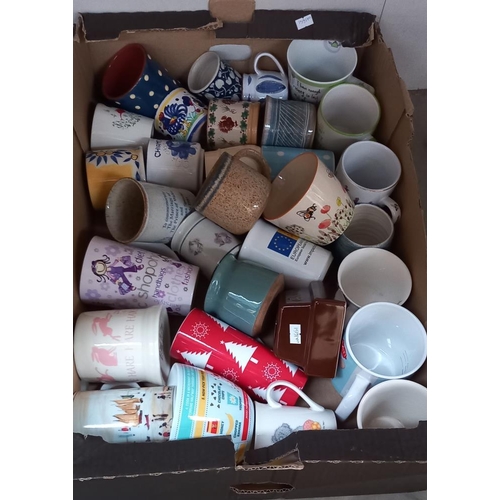 41 - 2 large boxes of mugs COLLECTION ONLY