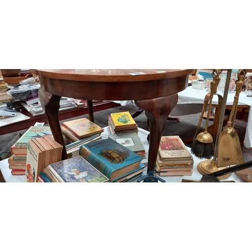 168 - A 1930s coffee table on Queen Anne legs COLLECT ONLY