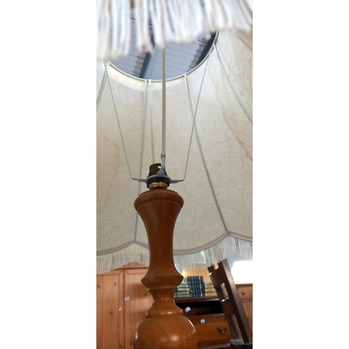 254 - A standard lamp with shade COLLECT ONLY