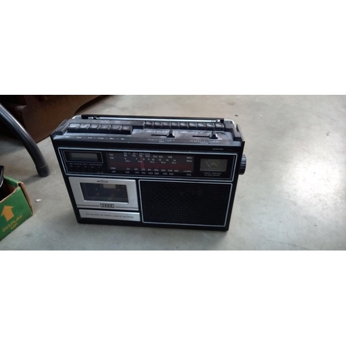 287 - A quantity of household electrical goods including radios, heaters & speakers etc COLLECT ONLY