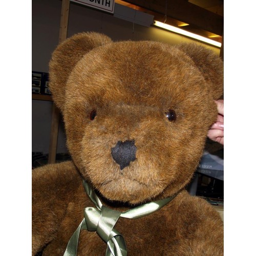 2486 - A large German Hermann limited Teddy Bear, height 97cm, No 56/200