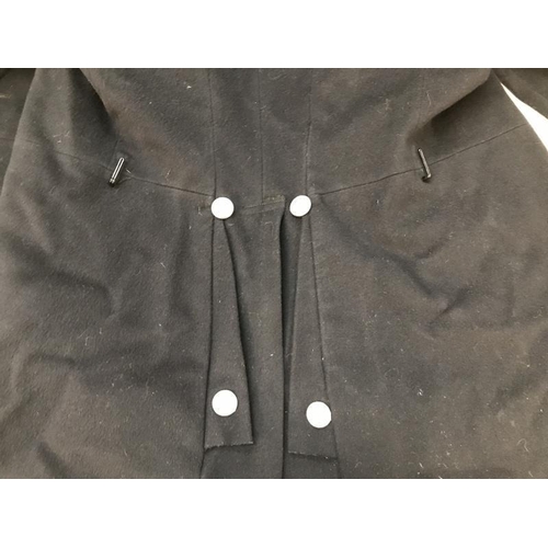 600U - Two Vintage Coats. 1x Policeman’s and 1x midwife. Age related damage and wear.